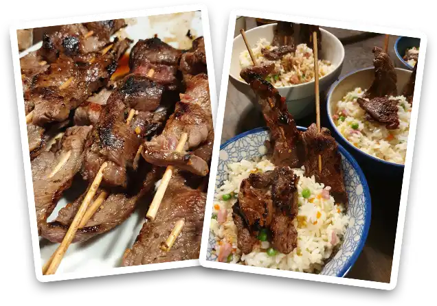 Teriyaki Beef Skewers